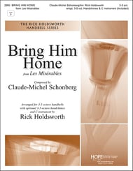 Bring Him Home Handbell sheet music cover Thumbnail